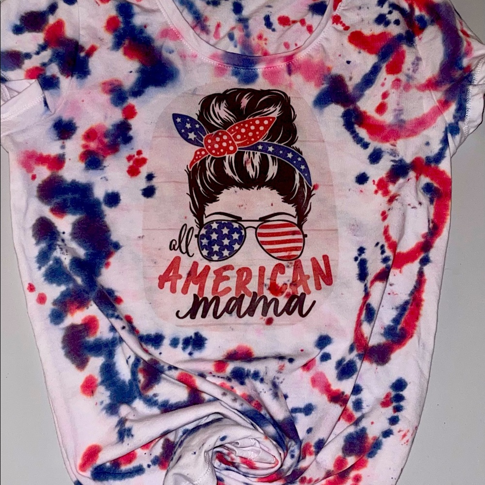 American Momma Tie-Dye Tee